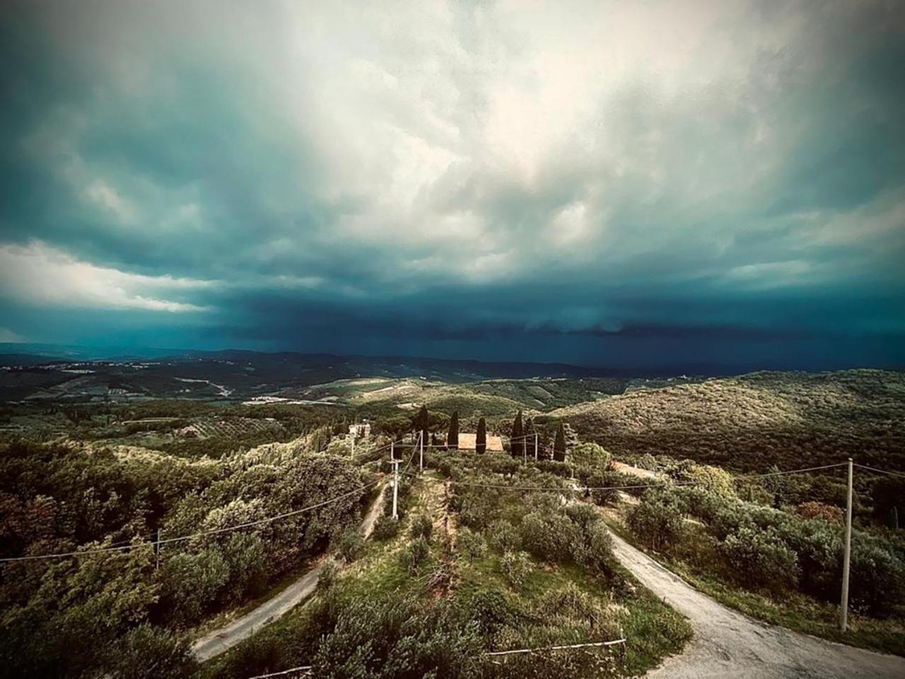 Apartamento Mansarda Isabella Greve in Chianti Exterior foto